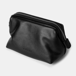 Minimalist Makeup Bag Black