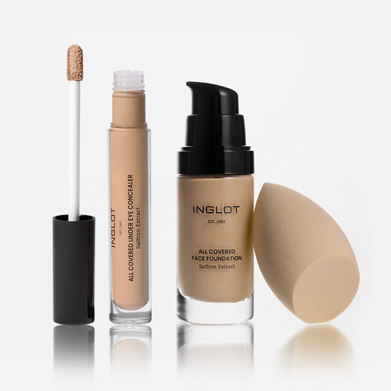 ALL COVERED Face Foundation and Under Eye Concealer