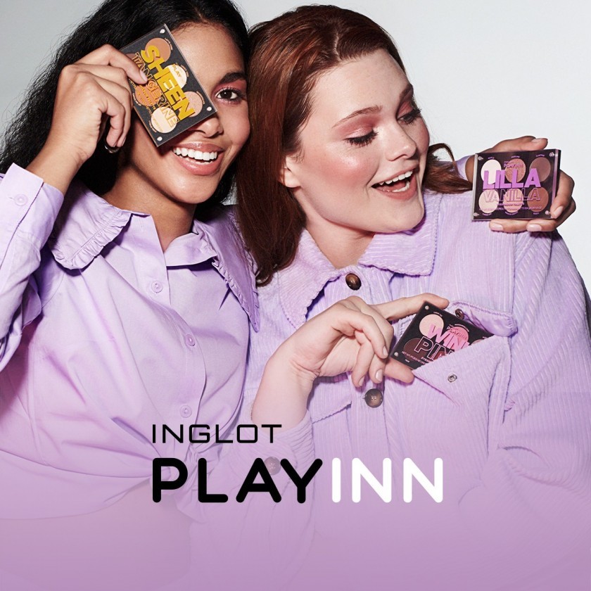 Have fun and joy with Inglot PlayInn! Check out which eyeshadow palette suits you best