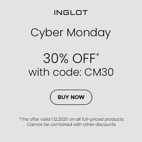 Cyber Monday – enjoy 30% OFF full-price items!