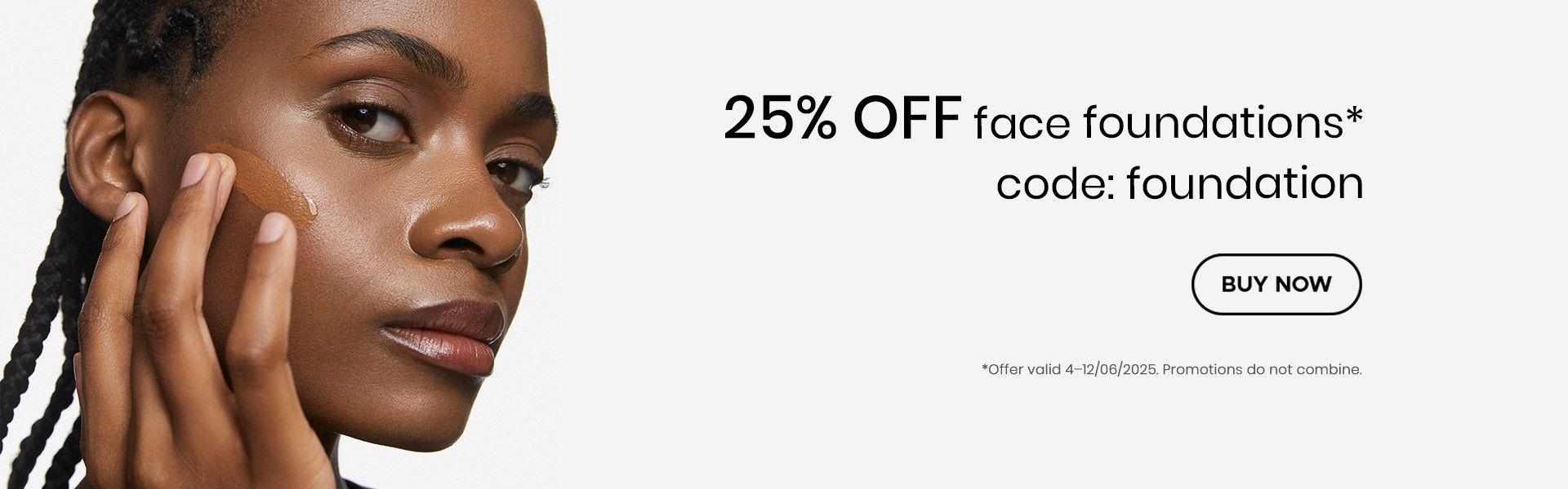 25% off foundation