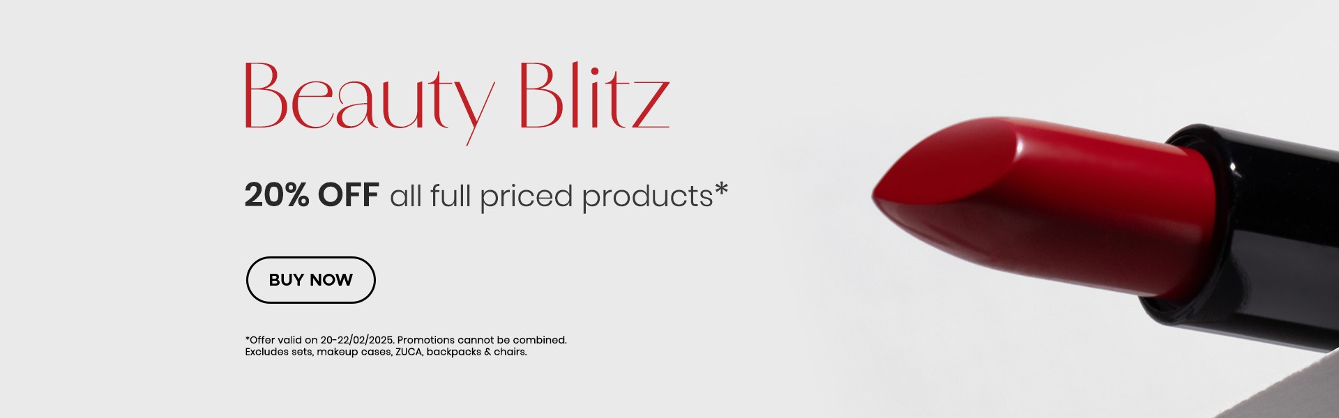 Beauty Blitz︱20% off 