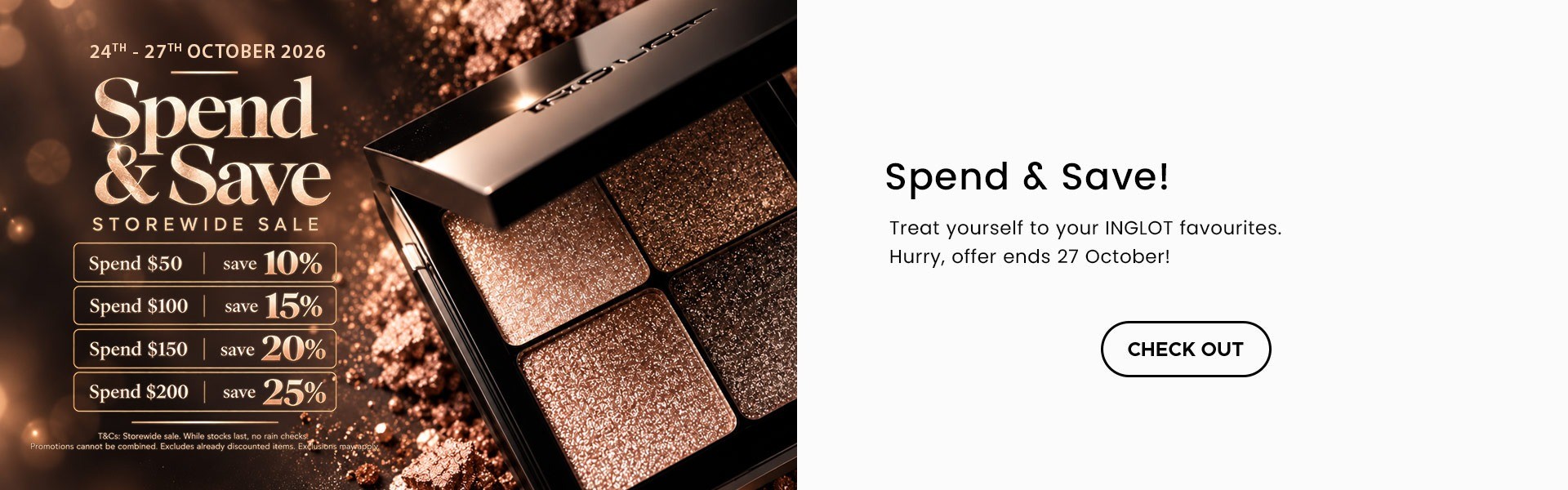 Spend & Save Promo Banner